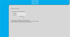 Desktop Screenshot of cyandesign.info